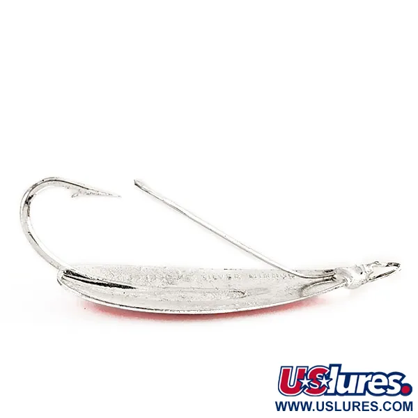 Johnson Weedless Silver Minnow UV Blizgė, Sidabras/Oranžinė, 12g, #12487