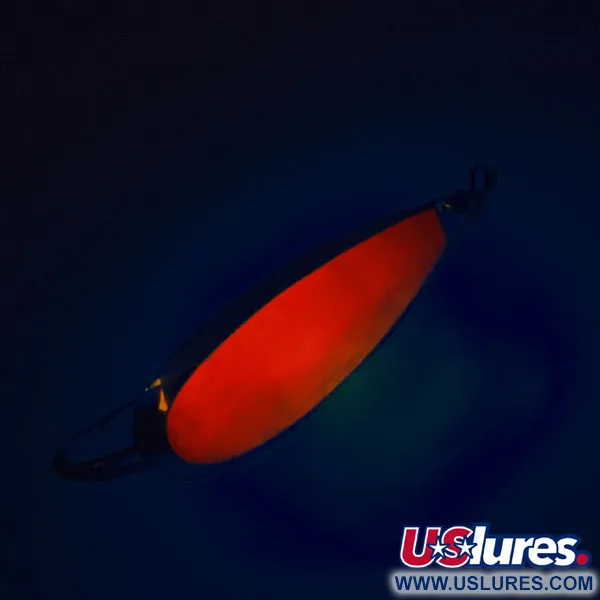 Johnson Weedless Silver Minnow UV Blizgė, Sidabras/Oranžinė, 12g, #12487