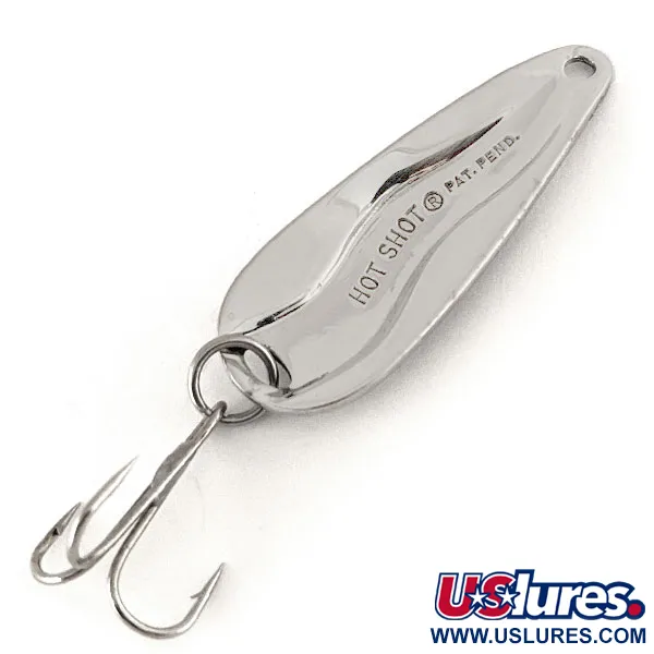 Luhr Jensen Hot Shot Vartomė, Nikelis, 9g, Vintage, #12498