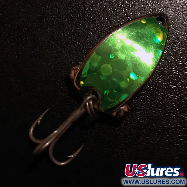 Fish Itt First Double Dancer Blade Bait, Žalia/Nikelis, 7g, UV, #12500