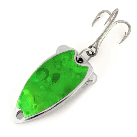 Fish Itt First Double Dancer Blade Bait, Žalia/Nikelis, 7g, UV, #12500