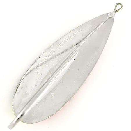 Johnson Weedless Silver Minnow UV Blinkė, Fire Tiger, 28g, UV, #12517