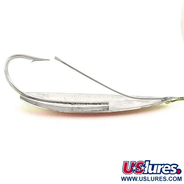 Johnson Weedless Silver Minnow UV Blinkė, Fire Tiger, 28g, UV, #12517