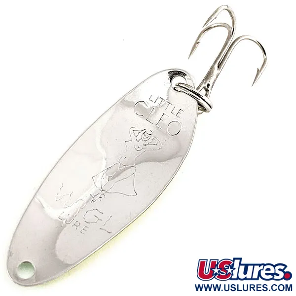 Little Cleo (Hula Girl) Vartiklė UV, Geltona / Žalia, 4g, Vintage, #12518