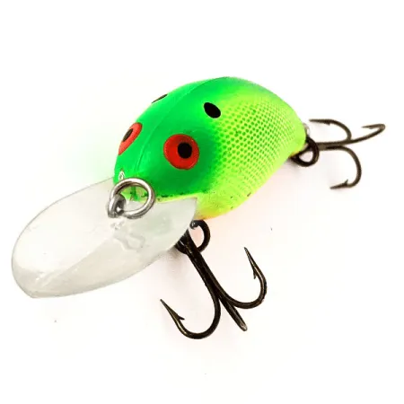 Bomber model 7A baby striper Vobleris, Chartreuse, 14g, UV, #12520