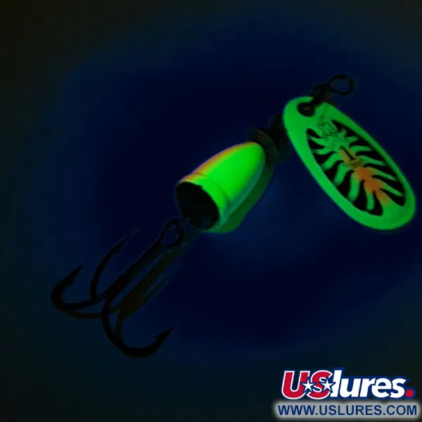 Blue Fox Super Vibrax 1 UV Sukrė, Chartreuse, 4g, UV danga, #12556