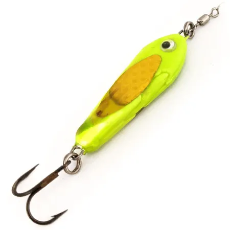 Bubba-Baits Zig Zag Spoon Jig, Šartrezo, 25g, UV Glow, #12572