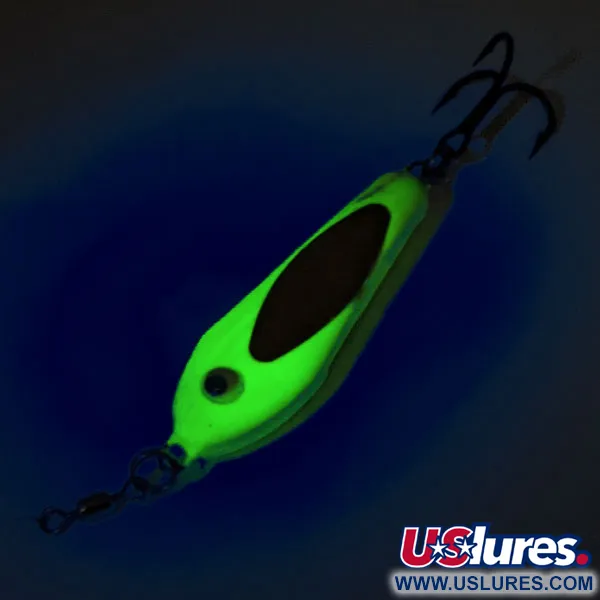 Bubba-Baits Zig Zag Spoon Jig, Šartrezo, 25g, UV Glow, #12572