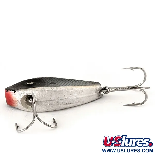 Burke Wee Gillie, pilkai baltas skęstantis guminis masalas #12575