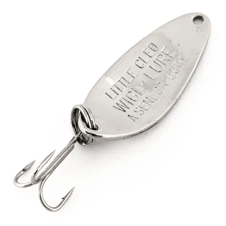 Little Cleo Seneca Blizgė, Nikelis / Mėlyna, 7g, Vintage, #12646