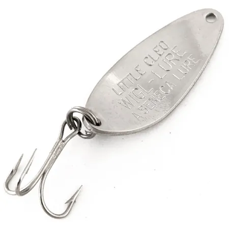 Little Cleo Seneca Blizgė, Nikelis / Žalia, 7g, Vintage, #12647