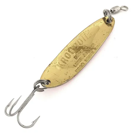 Luhr Jensen Krocodile Die #3 Blizgė, Auksinė/Oranžinė, 10g, Tolimas, #12649