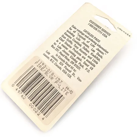 Luhr Jensen Hus-lure Blizgė, Oranžinė / Nikelis, 4g, Ultra-Light, #12673