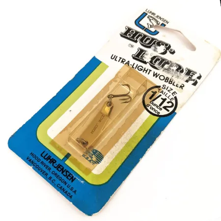 Luhr Jensen Hus-lure Vartiklė, Red / Nickel / Gold, 2g, Ultra-Light, #12681