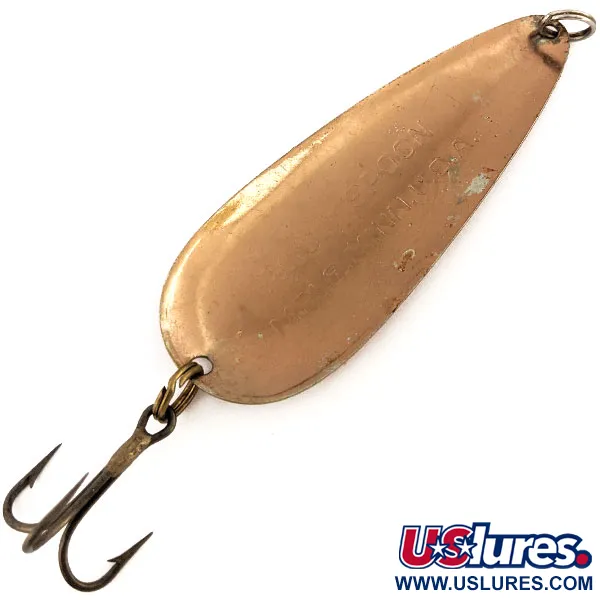 Nebco Aqua Spoon Blizgė, Hammered Copper / Red, 17g, JAV, #12692