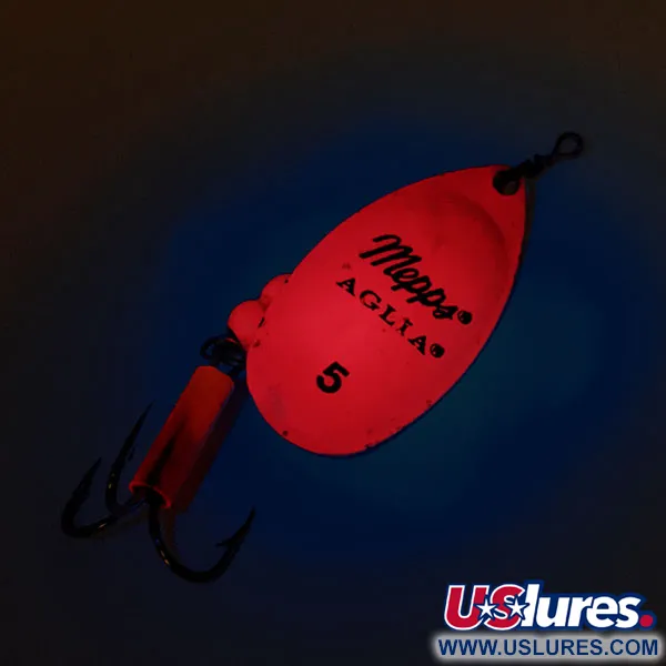 Mepps Aglia 5 Sukriukė, Hot Pink UV, 14g, UV danga, #12695