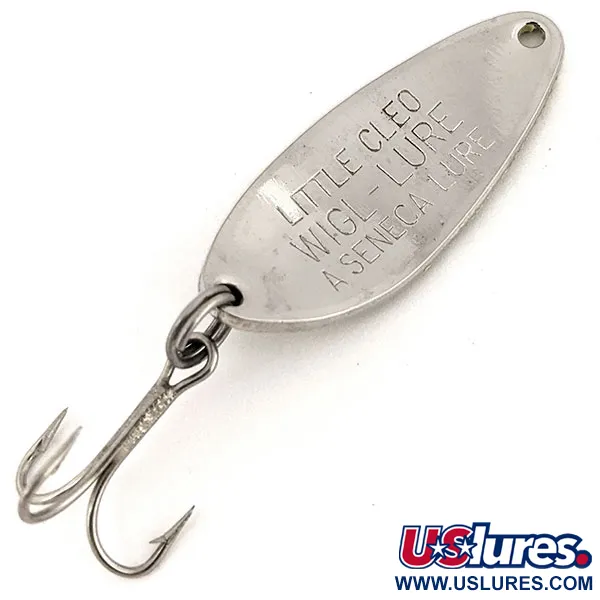 Little Cleo Seneca Glow Blizgė, White/Nickel/Green, 7g, Glow, #12745