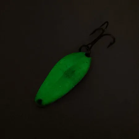 Little Cleo Seneca Glow Blizgė, White/Nickel/Green, 7g, Glow, #12745