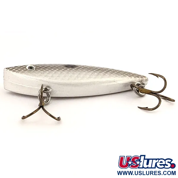 Strike King Diamond Shad 1980s Lipless Crankbait, Sidabras, 12g, #12791