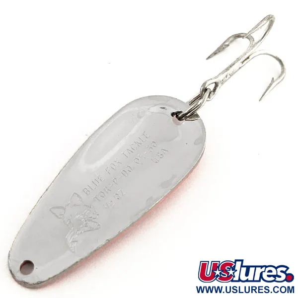 Blue Fox Tor-P-Do UV Blizgė, Raudona/Juoda/Nikelis, 14g, UV, #12795