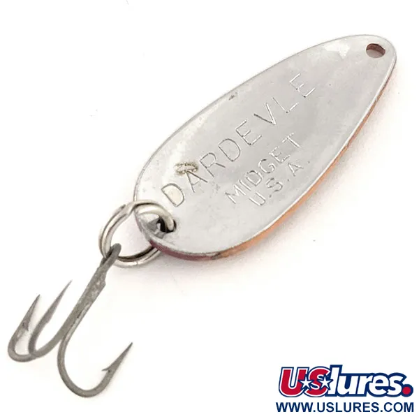 Blizgė Eppinger Dardevle Midget, Raudona/Oranžinė, 6g, Nikelis, #12829