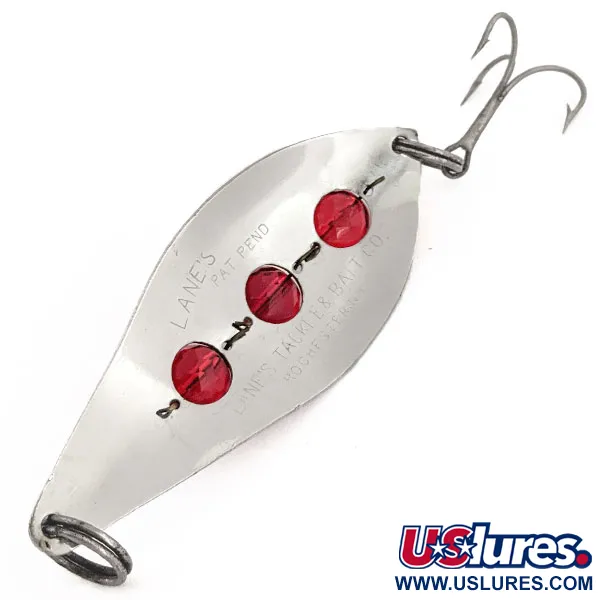 Blizgė Lane's Sparkl-l Wobbler, Nikelis / Red Eyes, 21g, #12838