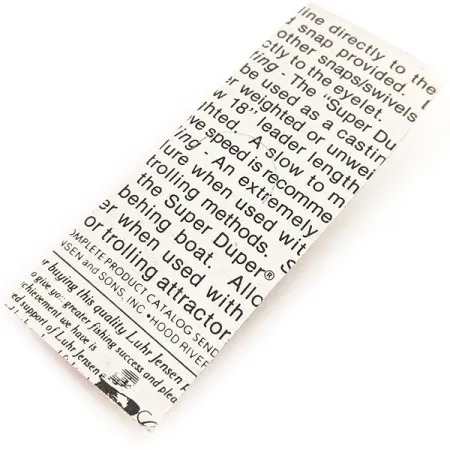 Luhr Jensen Super-Duper 503 Blizgė, Ruda/Raudona, 4.3g, #12843