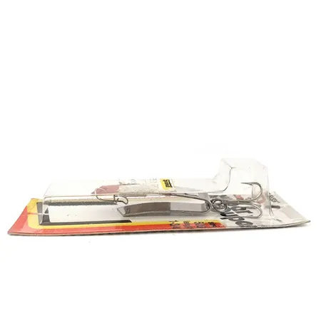 Luhr Jensen Super-Duper 506 Blizgė, Nikelis/Raudona, 7g, Vintage, #12846