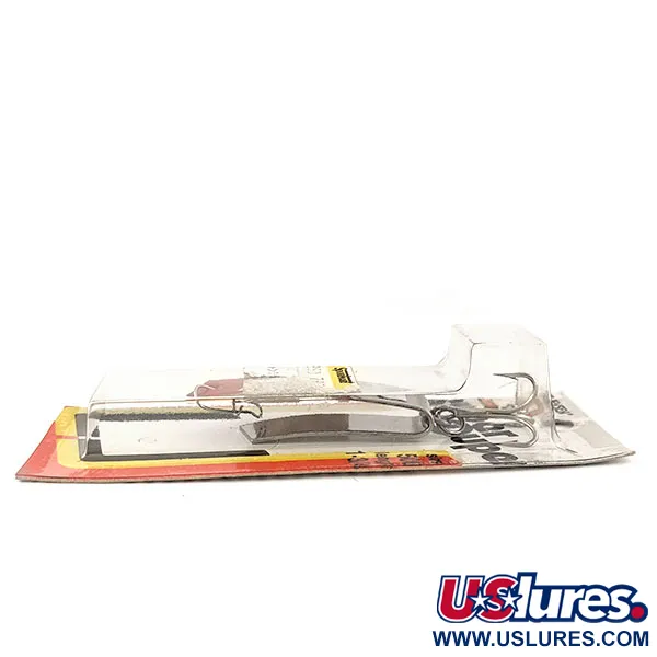 Luhr Jensen Super-Duper 506 Blizgė, Nikelis/Raudona, 7g, Vintage, #12846