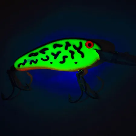 Bomber Fat Free Shad UV Vobleris, Fire Tiger, 10g, UV danga, #12876