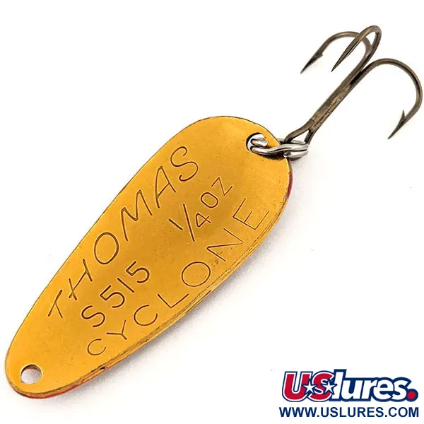 Thomas Cyclone Blizgė, Oranžinė Auksinė, 7g, Žvynų Raštas, #12881