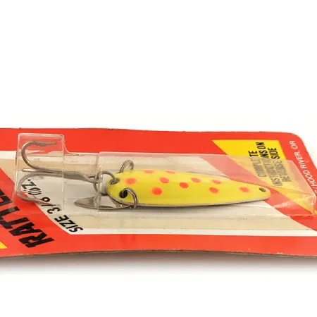 Luhr Jensen Rattlesnake Blizgė, Geltona/Oranžinė, 12g, Sonic Blade, #12900