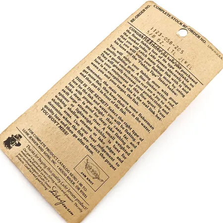 Luhr Jensen Little Jewel Blizgė, Geltona / Raudona, 18g, Vintage, #12908