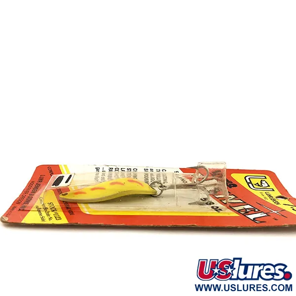 Luhr Jensen Little Jewel Blizgė, Geltona / Raudona, 18g, Vintage, #12908