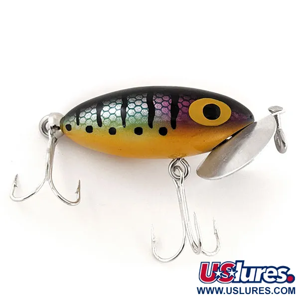 Fred Arbogast Jitterbug, Rainbow Perch, 7g, Paviršinis masalas, #12930
