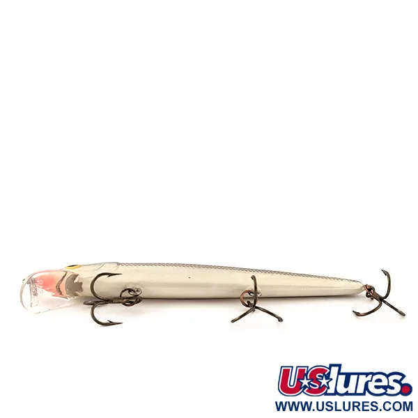 Rapala Husky Jerk 12 Vobleris, Sidabras/Juoda, 13g, Barškutis, #12946