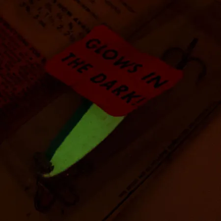 Luhr Jensen Krocodile Die #3 Glow, Blizgė, 10g, Šviečianti, #12963