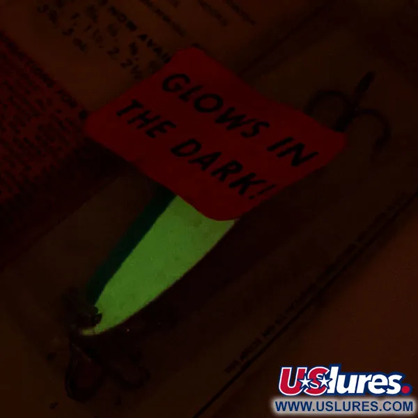 Luhr Jensen Krocodile Die #3 Glow, Blizgė, 10g, Šviečianti, #12963