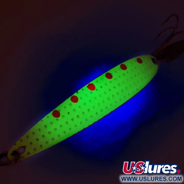 Bay De Noc Laker Taker UV Blizgė, Nikelis/Raudona/Geltona, 21g, #12973