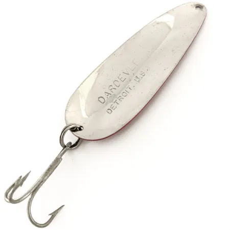 Eppinger Dardevle Vartiklė, Raudona / Balta / Nikelis, 28g, #12981