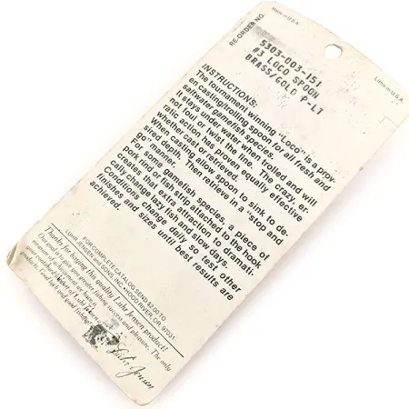 Luhr Jensen Loco 3 Blizgė, Auksinė, 17g, Kalytas paviršius, #13000