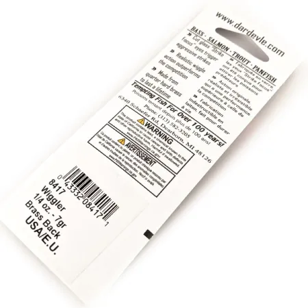 Eppinger Red Eye Wiggler Blisgė, Five of Diamonds, 7g, Stiklo akys, #13008