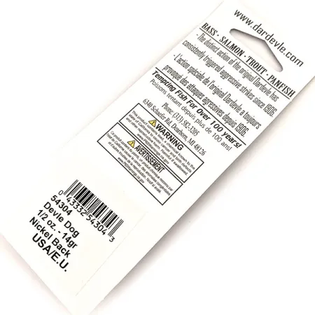 Eppinger Dardevle Devle Dog Glow Blizgė, Raudonai Oranžinė, 14g, Glow, #13013