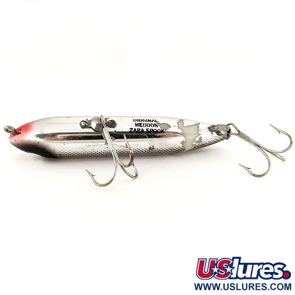 Heddon Zara Spook Paviršinis Masalas, Sidabrinė, 17g, Vintage, #13037