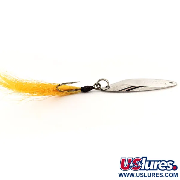Acme Kastmaster Blizgė, Nikelis, 21g, Geltonas Bucktail, #13039