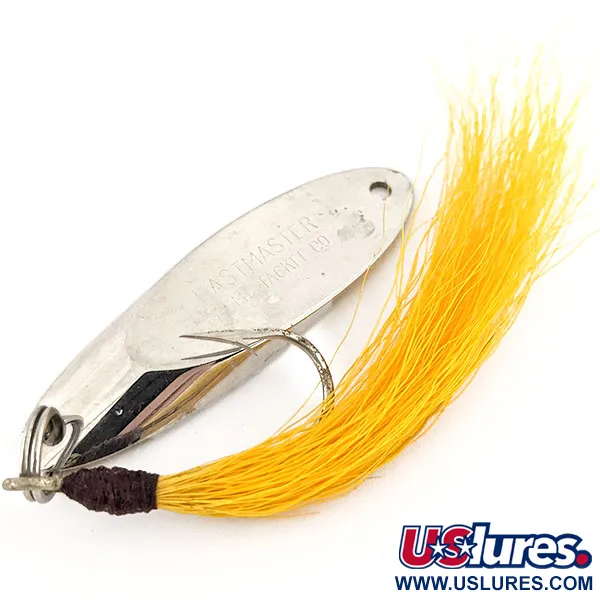 Acme Kastmaster Blizgė, Nikelis, 21g, Geltonas Bucktail, #13039