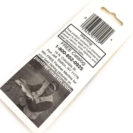 Panther Martin 2 Sukriukė, 2.5g, Sidabruotas Lapelis, #13063