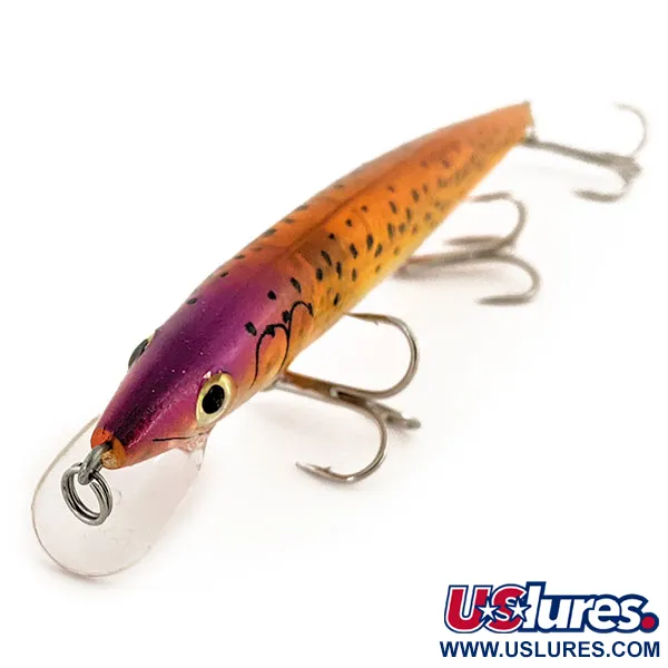 Rapala Husky Jerk HJ 14 Vobleris, Oranžinė/Violetinė, 18g, #13074