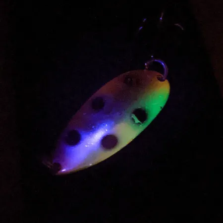 Acme Little Cleo UV Blizgė, Rainbow Trout, 18g, UV danga, #13077