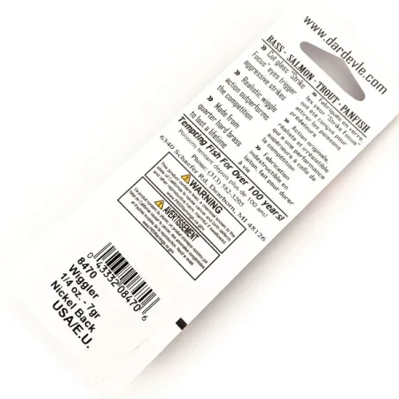 Eppinger Red Eye Wiggler UV Blizgė, Electric Lime/Nickel, 7g, #13097